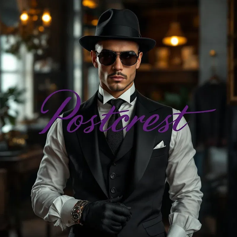 Postcrest branded elegant Mafia attire