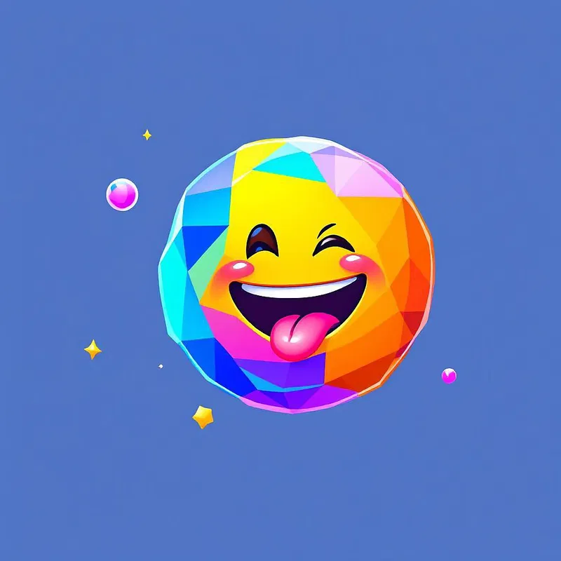 AI-designed emoji with vibrant colors