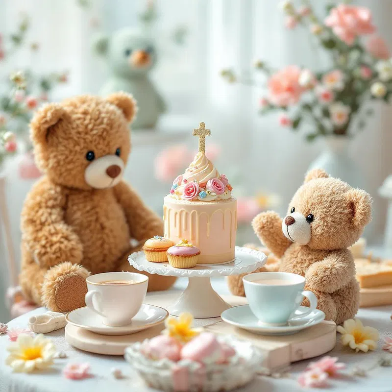 Charming children's birthday tea party