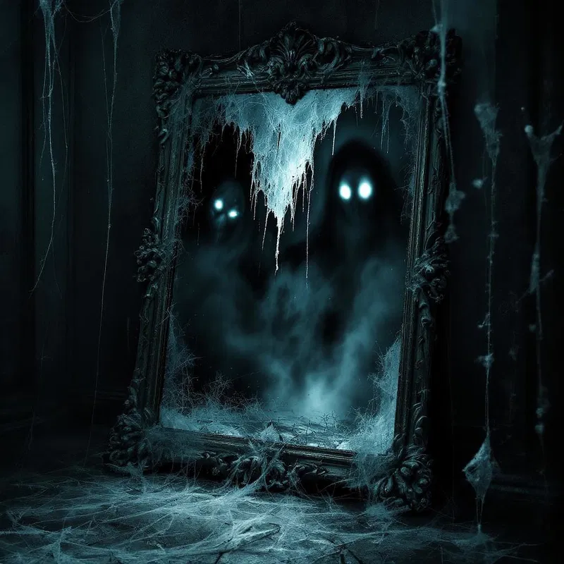 Ghostly reflections in a haunted mirror