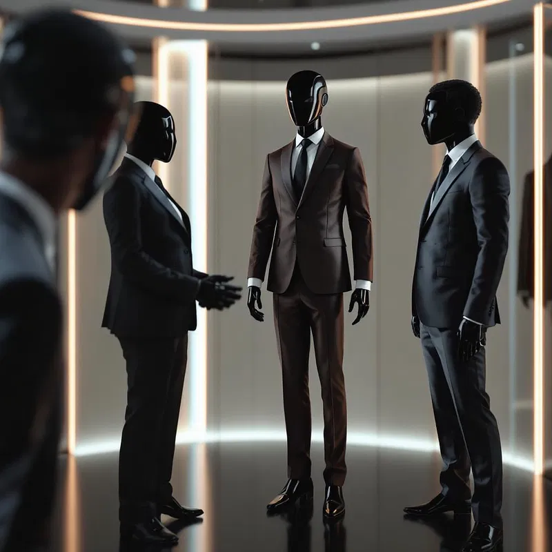 Real-time virtual suit fitting experience