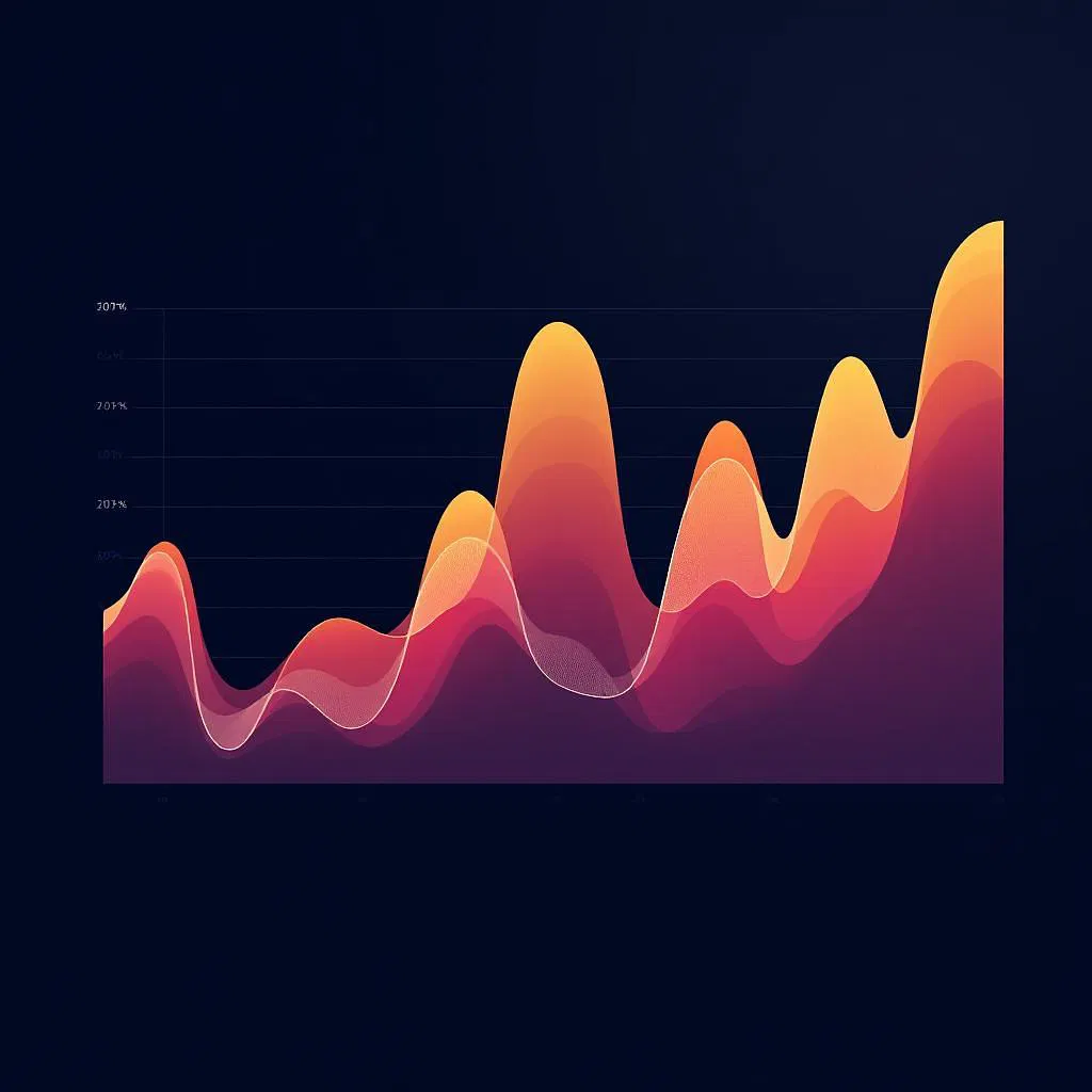 AI-crafted time series graph