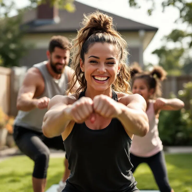 Family workout experience