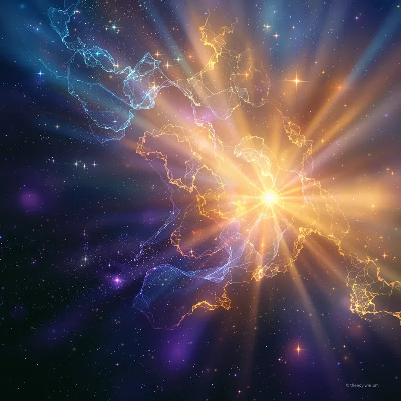 Illuminated Spiritual Art Vision