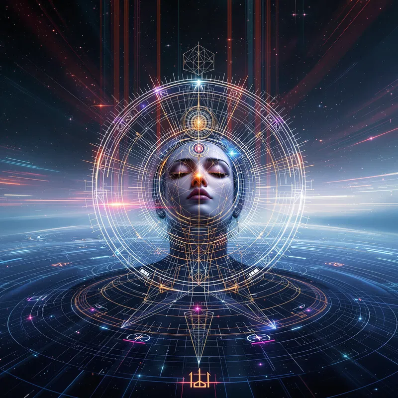 Cyber Spiritual Art Fusion