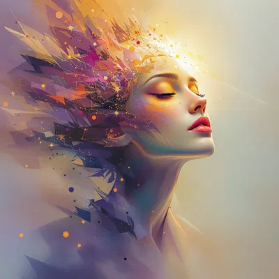 Mystic Spiritual Portrait AI creation