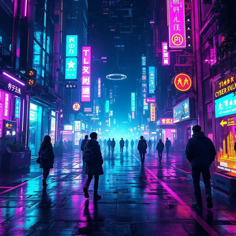 Cyberpunk life in virtual worlds