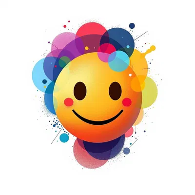 AI-generated emoji in abstract style