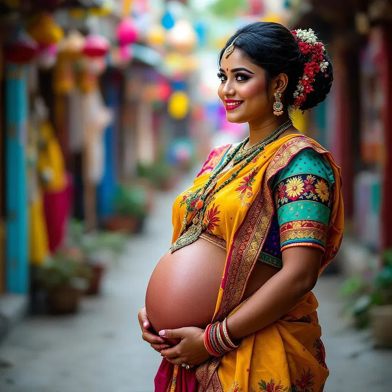 Cultural maternity celebration