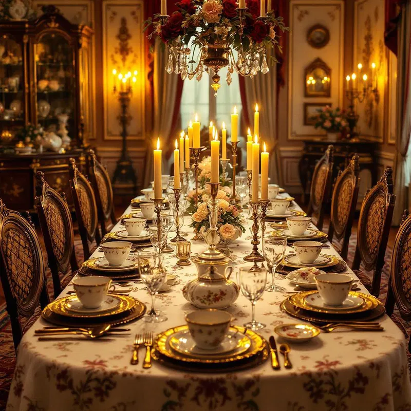 Grand vintage dining experience