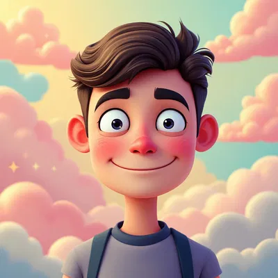 Cartoon style AI avatar