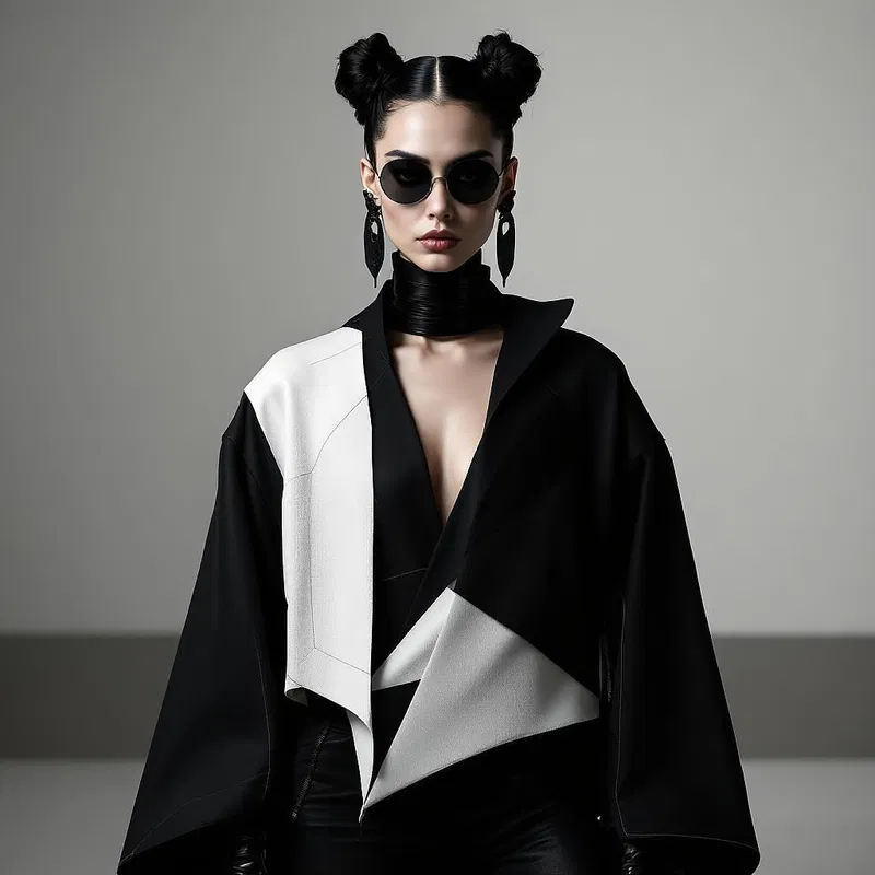 Avant-garde fashion virtual try-on