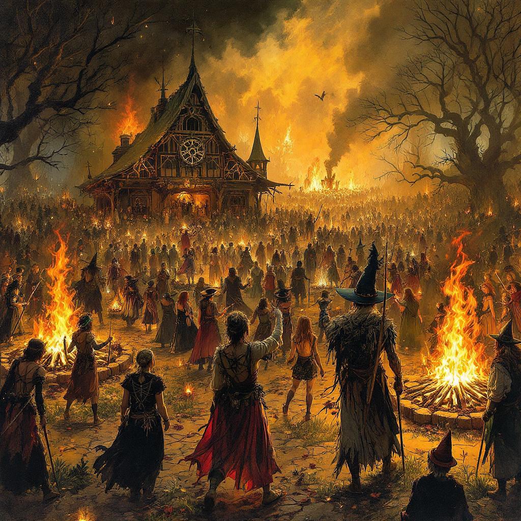 Samhain festival celebration