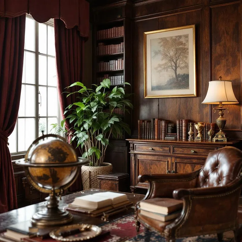 Timeless study filled with treasures