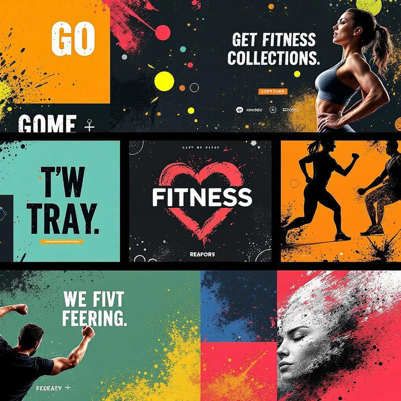 Fitness blog header example