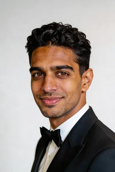 Same groom character close-up tux portrait for profile 2:3