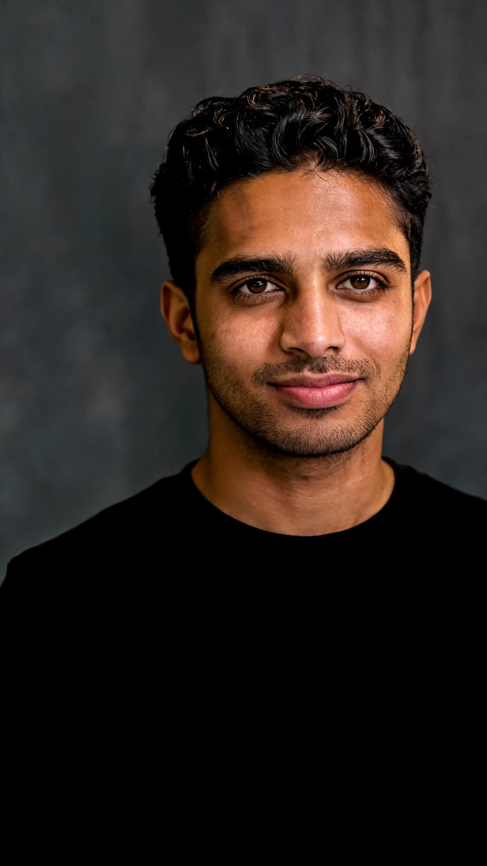 Same man after barbershop lineup, confident grooming-based looksmaxxing portrait