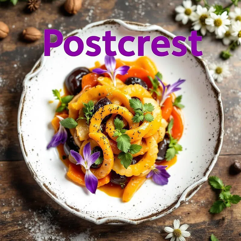 AI-generated food photo with Postcrest