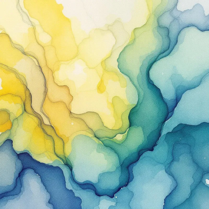 AI-driven innovation in watercolor textures