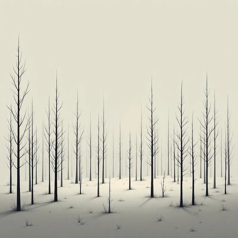 Minimalist sparse forest