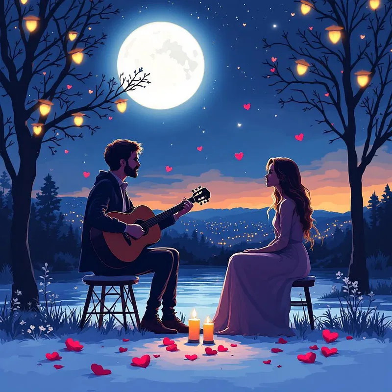 Valentine's Day serenade