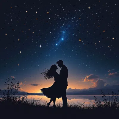 Valentine's Day dance under the stars