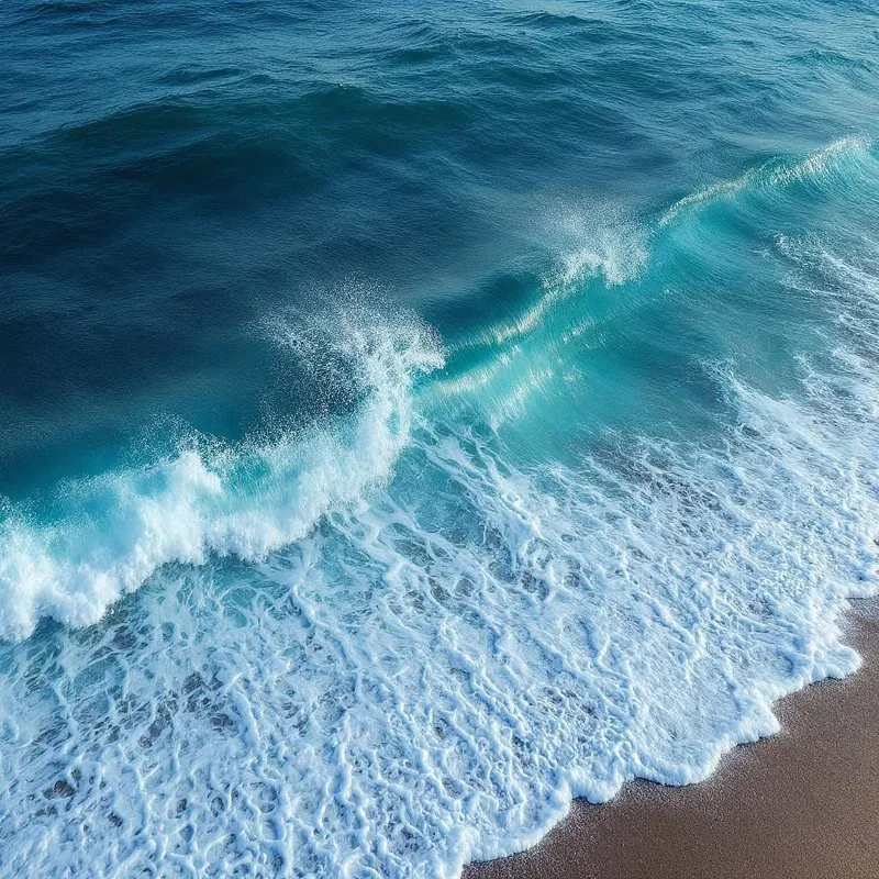 The transition of ocean tides in a time-lapse