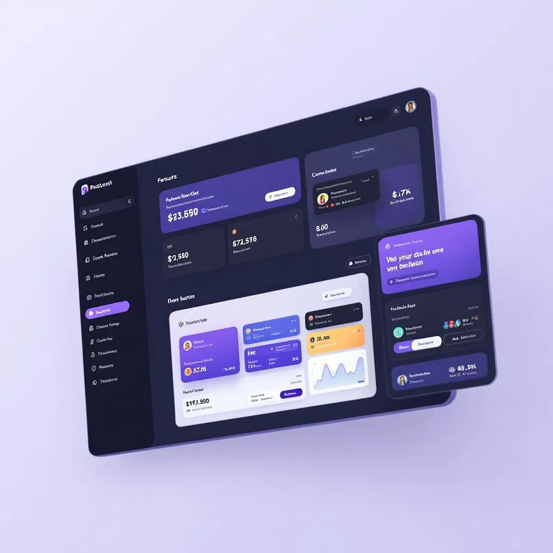 Postcrest AI showcasing product mockup features