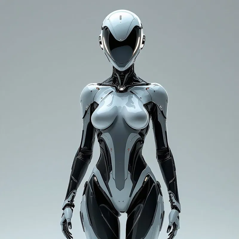 High-tech latex fashion concept